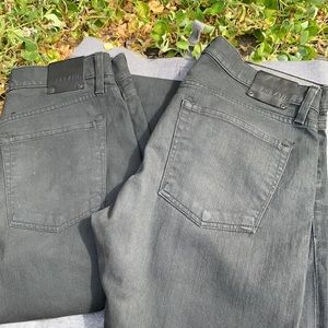 J Brand Tyler Perfect Slim Gray Jeans Bundle sz 33